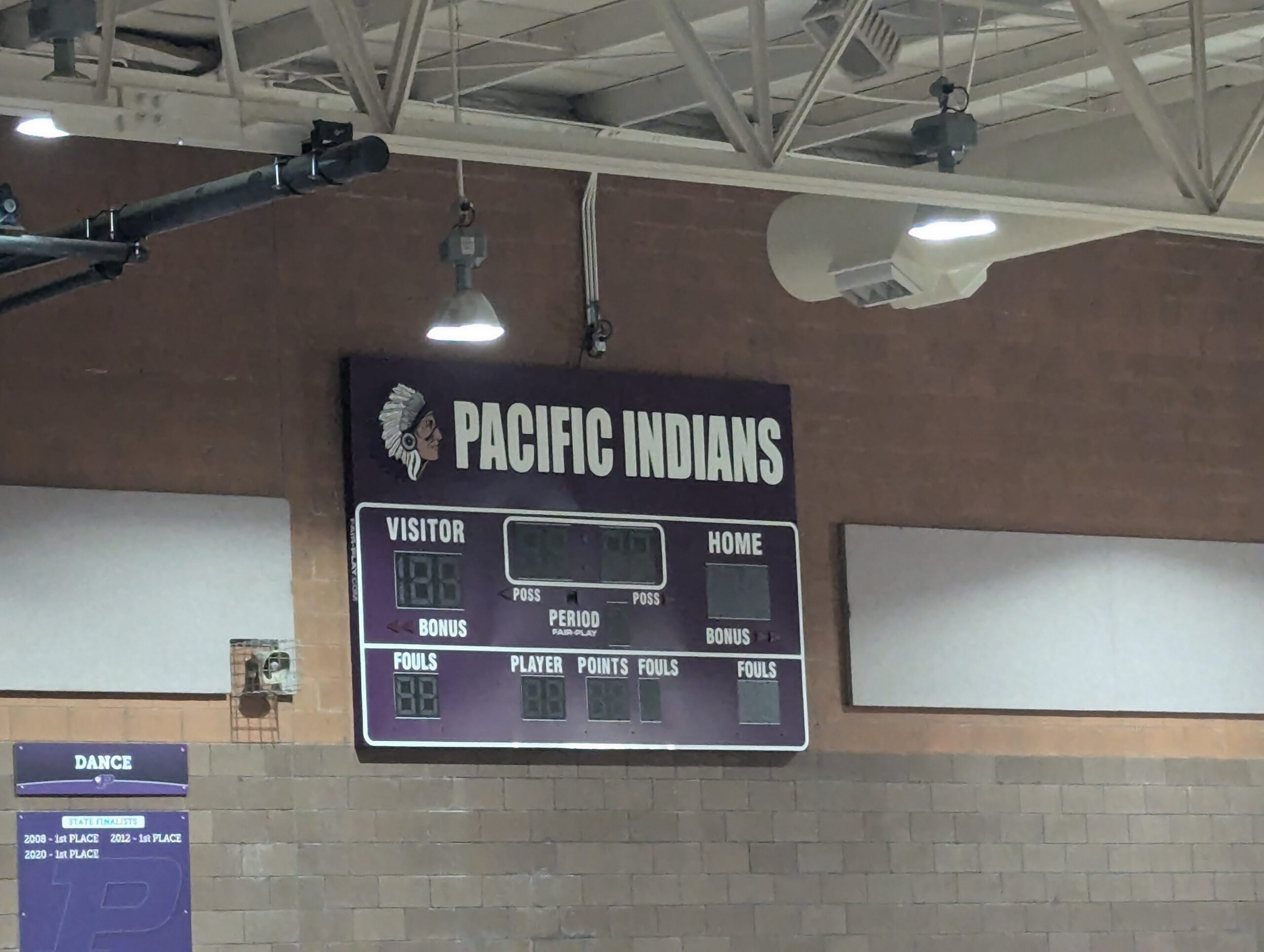 Pacific gets new basketball scoreboard: we asked the people what they think.